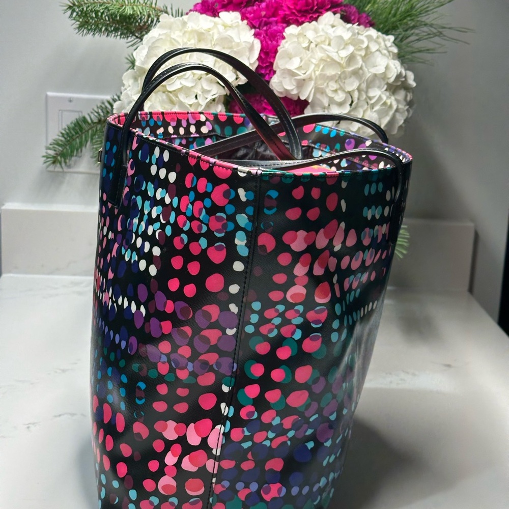 Kate Spade Multicolor Polka Dot Tote - Picture 5 of 14